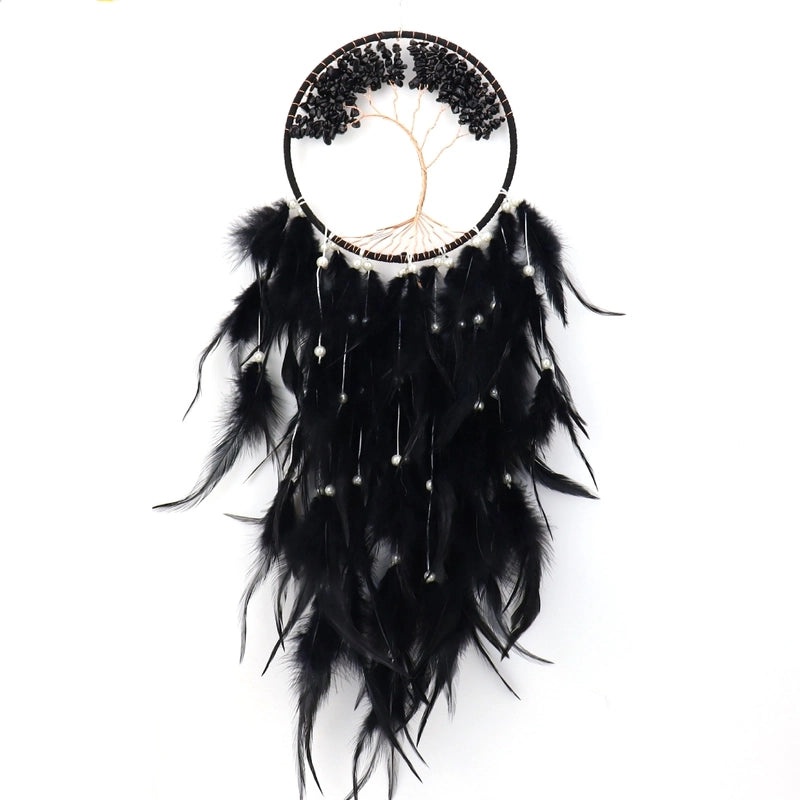 Dreamcatcher Tree Feather Metal Pendant Charm|Jewelry & Accessories
