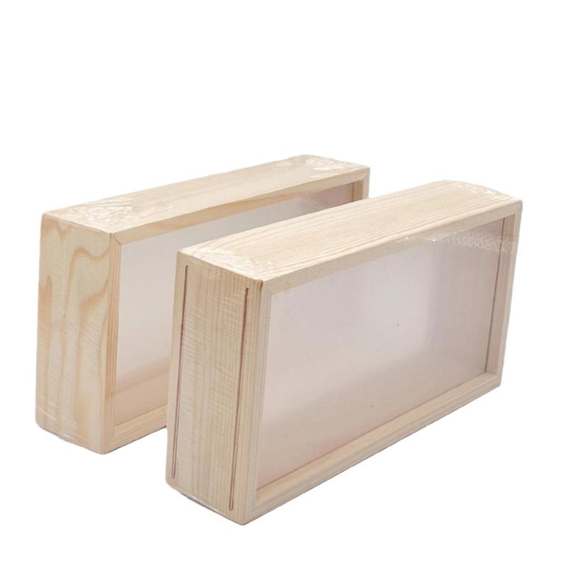 DIY Acrylic Table Frame with Creative Dried Flower and Insect Specimens | Home Decor Frames