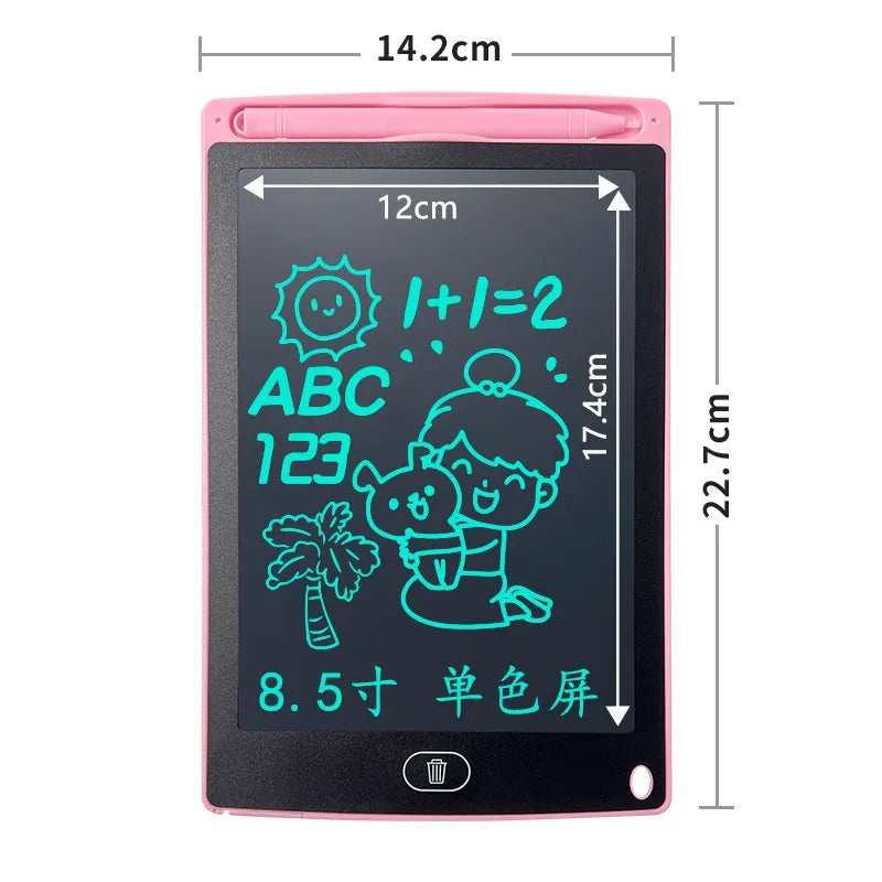 Drawing Board for Kids and Toddlers, Solid Color Plastic Educational Toy | Children's Educational Toys and Learning Materials