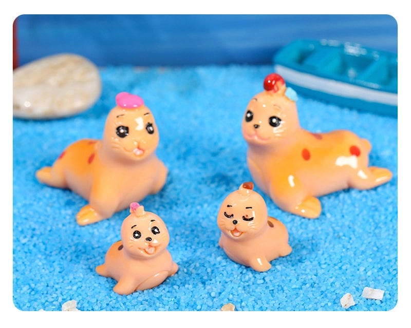 Marine Style Starfish and Ship Resin Ornaments for Home Decor|Home Decor & Accessories