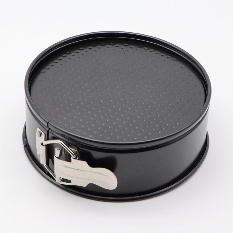 Carbon Steel Round Lock Cake Mold Set 4/7/9 Inch Non-Stick Chiffon Baking Tray with Removable Bottom|Bakeware