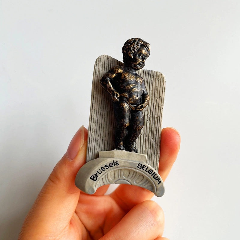 3D Travel Refrigerator Magnet Stickers Europe Cities Souvenirs Creative Tourist Gifts|Home Decor & Magnets