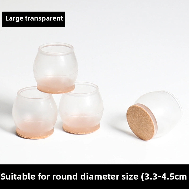 Silent Chair Leg Protective Covers Thickened Table Foot Pads for Chairs and Stools | Home & Living Accessories