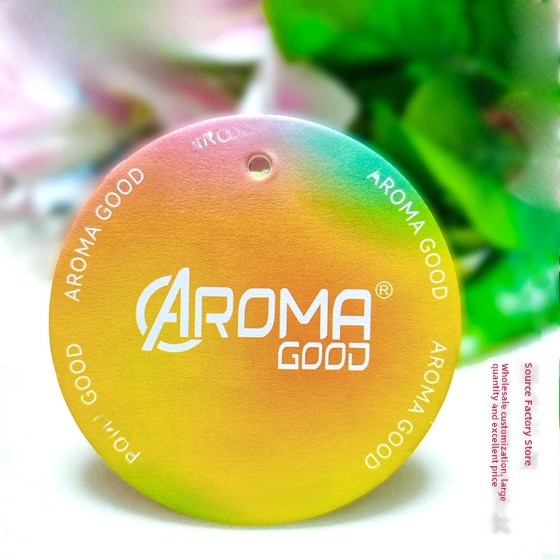 Personalized Car Air Freshener Square Men's Car Perfume Hanging Ornament Long-lasting Scent | Car Accessories