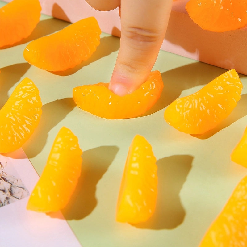 Adorable Orange TPR Keychain Charm 1 Piece|Keychains & Bag Accessories