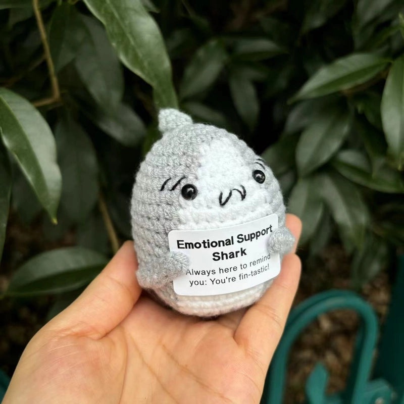 Handmade Wool Knitted Penguin Plush Toy for Stress Relief and Fun | Toys & Games