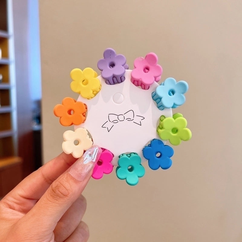 Colorful Korean Baby Hair Clips Candy Tone Small Hairpins Cute Girls Princess Headdress|Children's Hair Accessories
