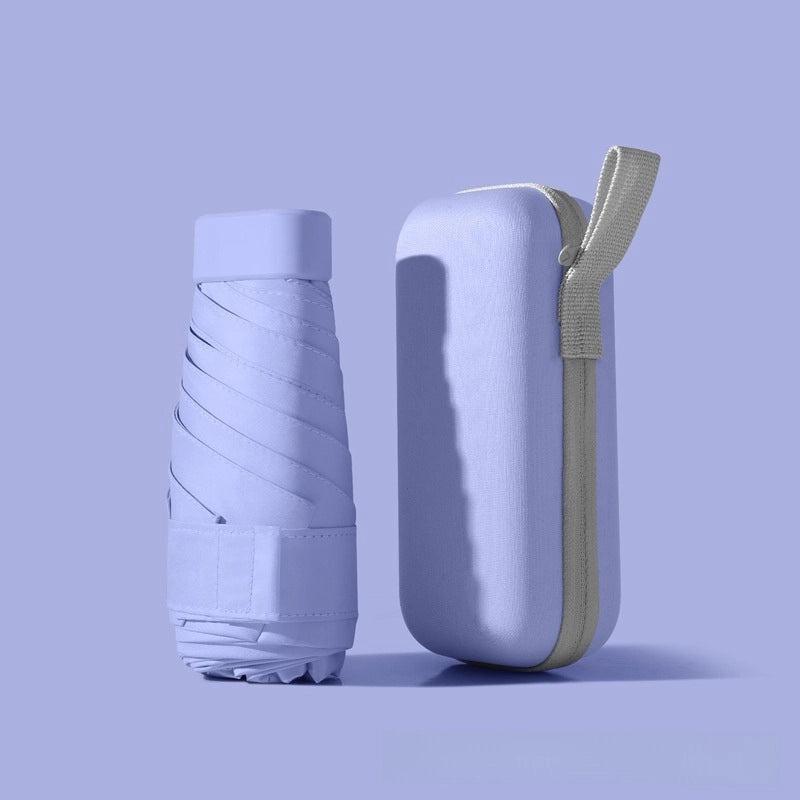 Ultra Light 60% UV Protection Folding Sun Umbrella for Women | Portable Pocket Sunshade with Custom Logo | Promotional Item | Fashion Accessories