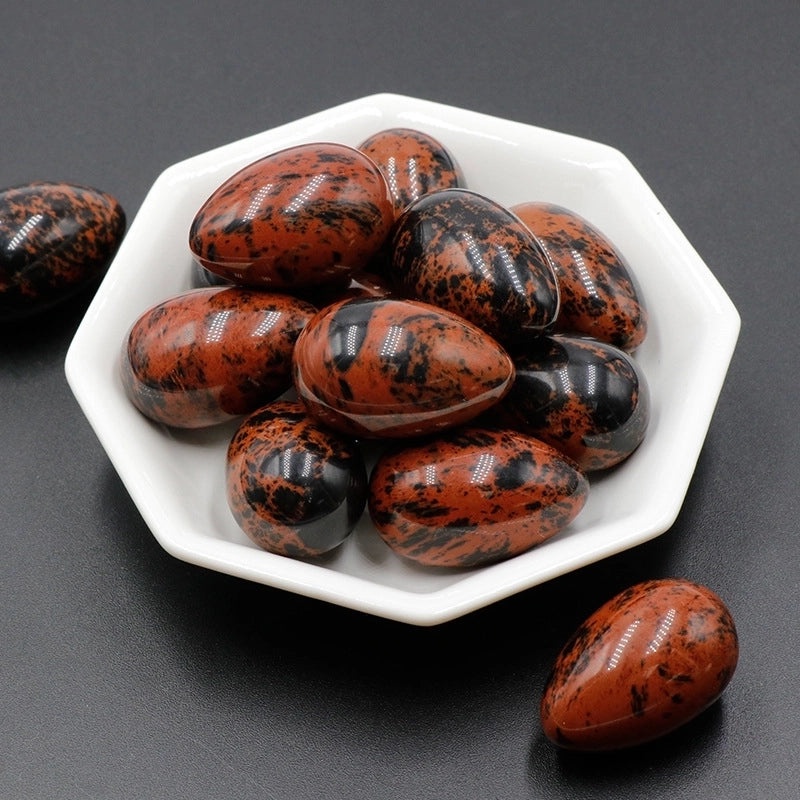 Natural 30mm Agate Egg Stone Semi-Precious Crystal Mineral Specimen|Semi-Precious Stones & Crystals