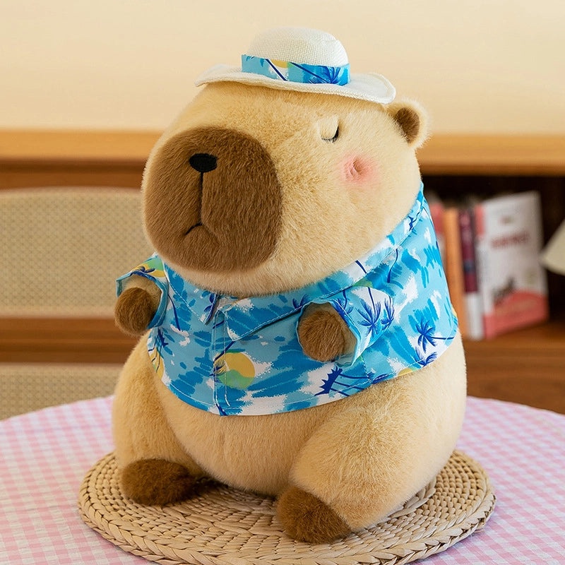 Cute Pink Capybara Plush Toy for Girls Summer New Sports Doll|Toys & Games Plush Toys