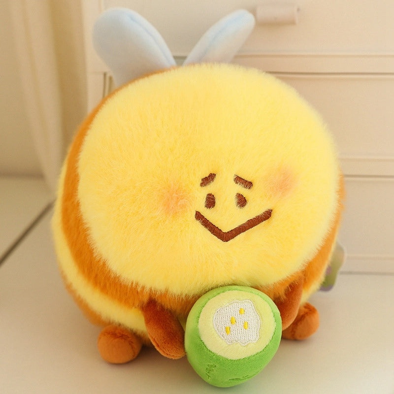 Cute Bee Plush Toy Soft Stuffed Animal with PP Cotton Filling|Plush Toys & Stuffed Animals