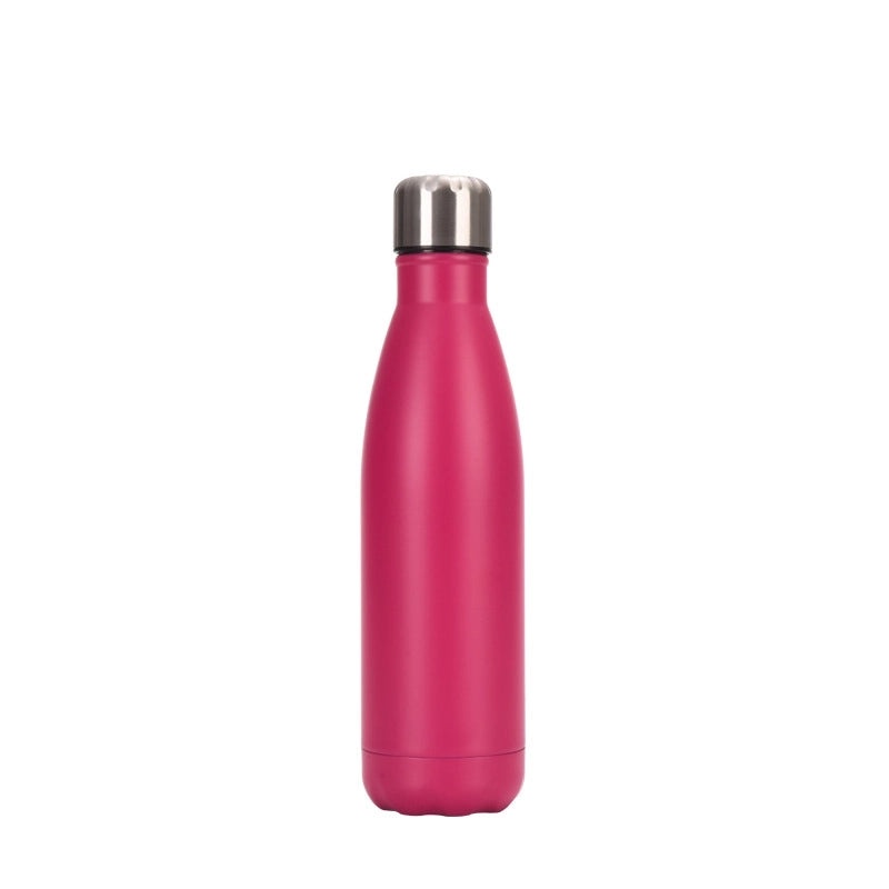 Stainless Steel Water Bottle Single Piece Casual Solid Color | Drinkware & Hydration