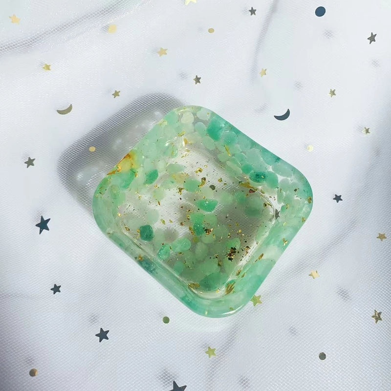 Minimalist Heart Shaped Resin Crystal Pendant Necklace|Jewelry & Accessories