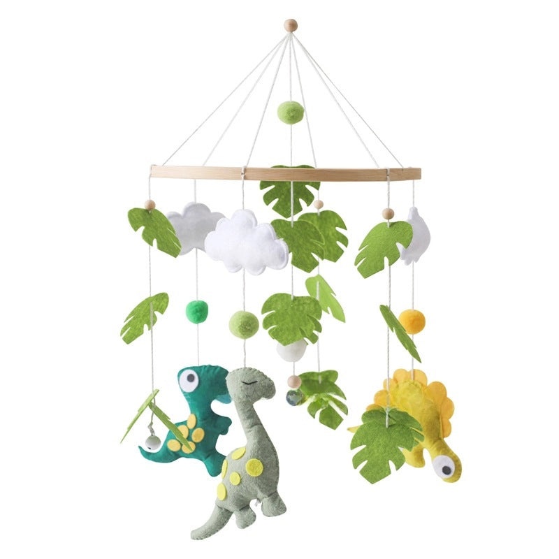 Forest Dinosaur Baby Bed Bell Rattle Hanging Toy for Newborns 0-1 Years Old | Baby Toys & Rattles