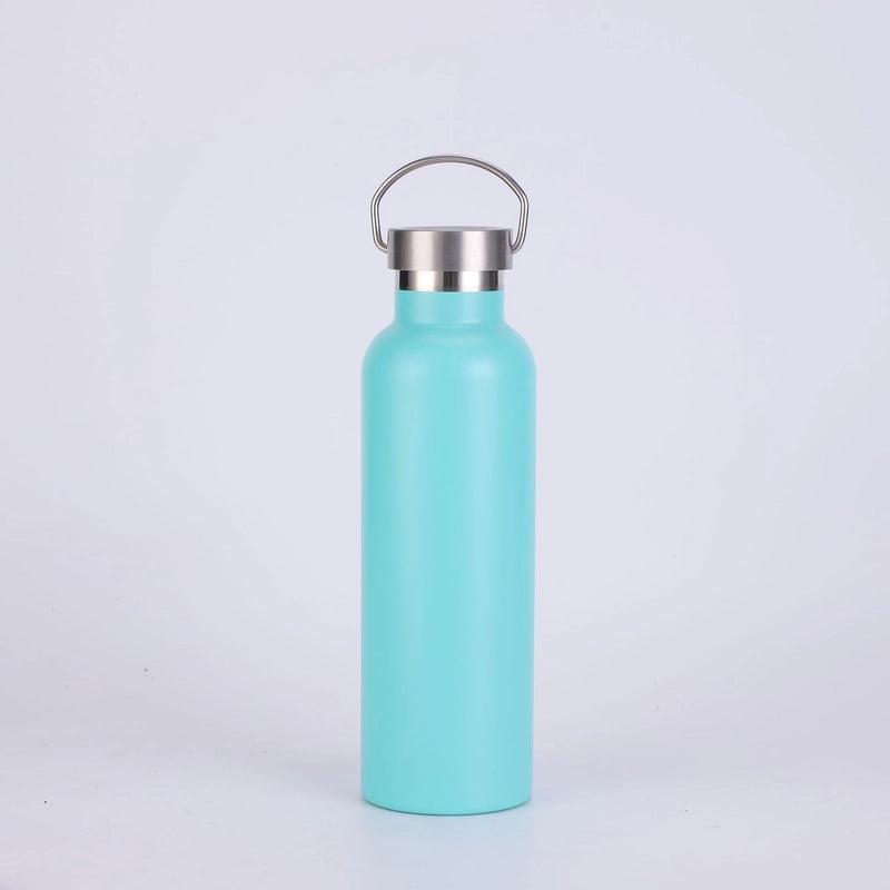 Double-Layer Vacuum Insulated Large Capacity Stainless Steel Thermal Travel Kettle Portable Wide Mouth Sports Water Bottle|Travel Accessories