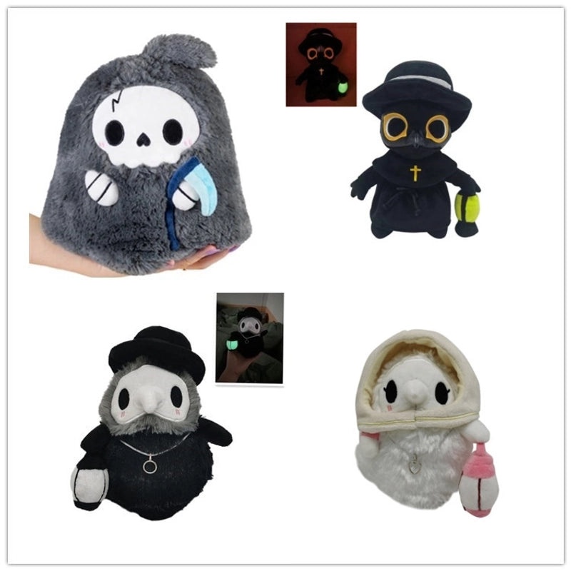 Cute Crow Plush Toy Soft Stuffed Animal with PP Cotton Filling|Plush Toys & Stuffed Animals
