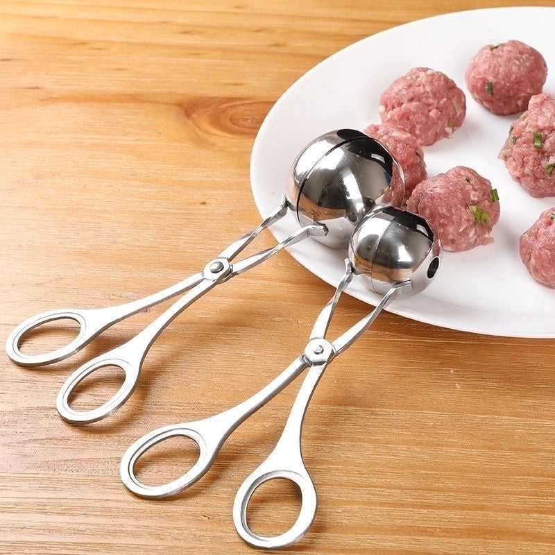 Stainless Steel Minimalist Solid Color Meatball Maker Tool 1 Piece | Kitchen Tools & Gadgets