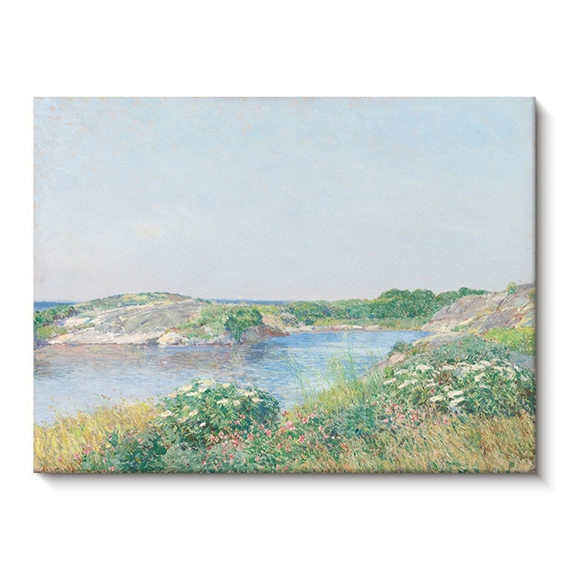 Yinhao Monet Van Gogh Harvest Wheat Field Oil Painting Wall Art for Living Room Dining Room Hallway|Wall Art & Paintings