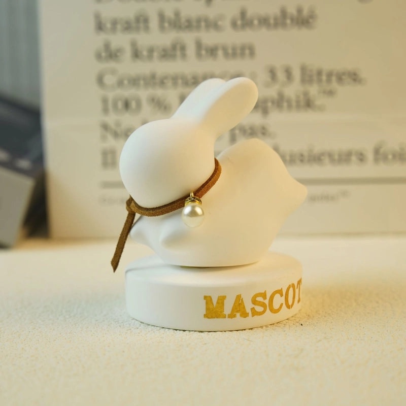 Cute Rabbit Car Aromatherapy Stone with Cartoon Design | Car Interior Accessories