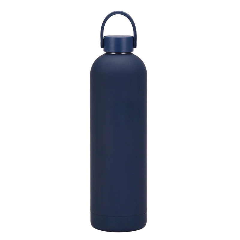Stainless Steel Water Bottle Single Piece Casual Solid Color | Drinkware & Hydration