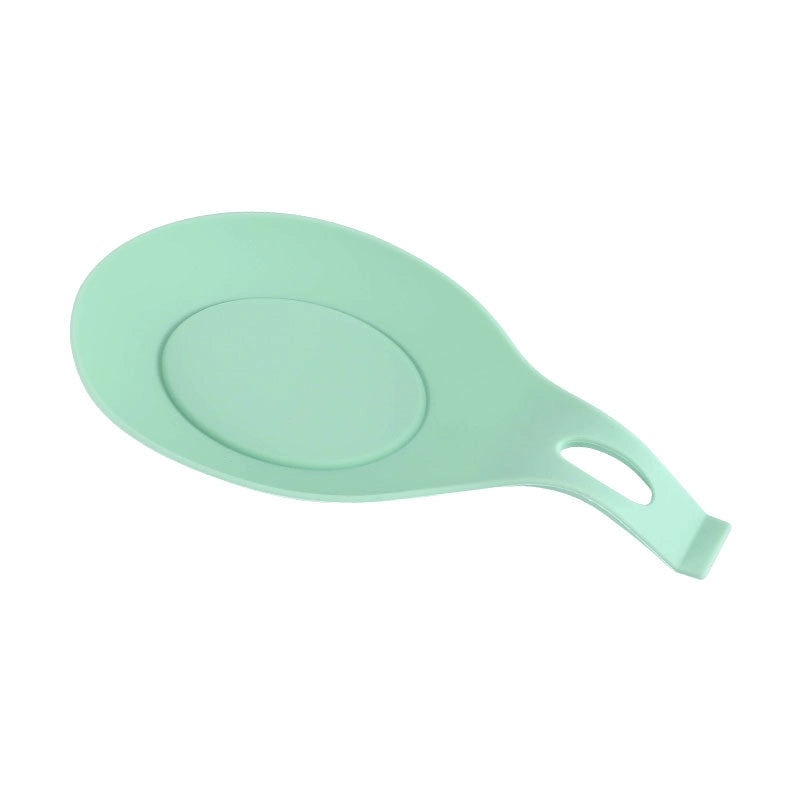 Silicone Soup Spoon Rest Holder Non-Slip Spoon Pad for Cooking Kitchen Utensils and Sauce Saucer|Kitchen Accessories