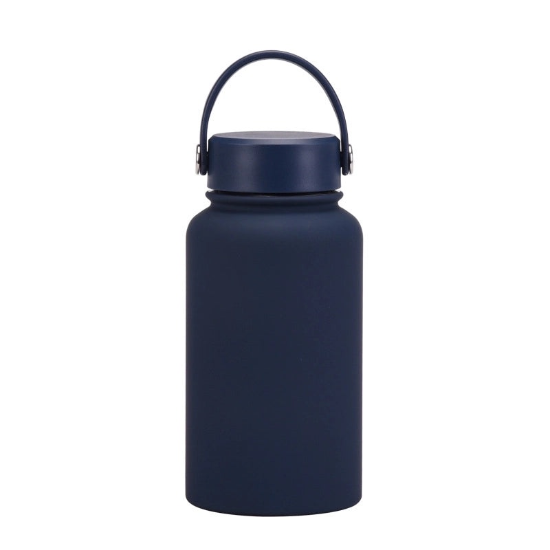 Stainless Steel Water Bottle Single Piece Casual Solid Color | Drinkware & Hydration