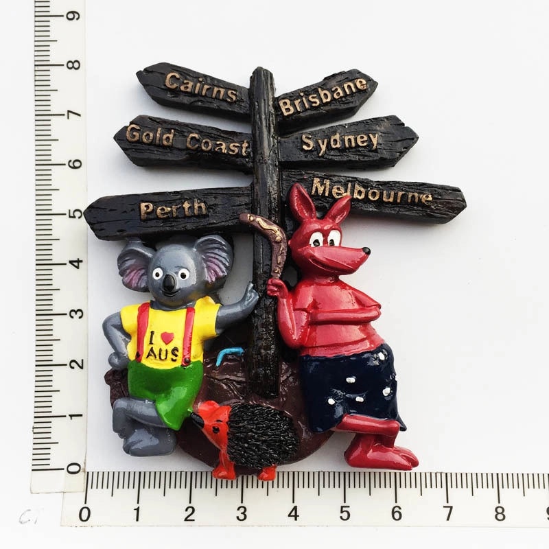 Vintage Map Letter Resin Fridge Magnet Single Piece|Home Decor & Kitchen Accessories