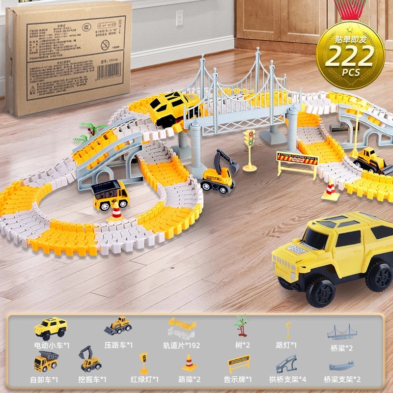 Explosions Kids Educational DIY Electric Rail Car Toy Stall | Educational Toys & DIY Kits