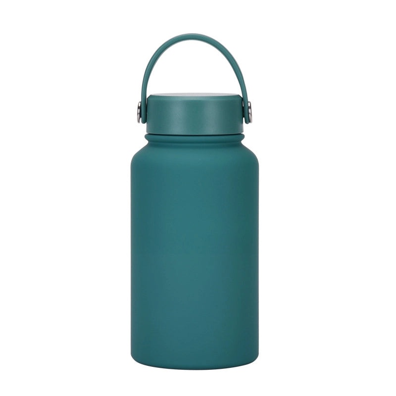 Stainless Steel Water Bottle Single Piece Casual Solid Color | Drinkware & Hydration