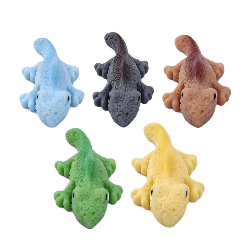 Realistic Lizard Miniature Landscape Resin Ornaments DIY Accessories for Shoes and Fridge | DIY Craft Supplies