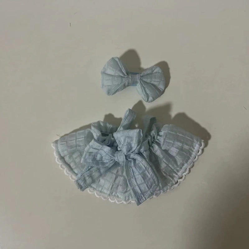 Cute 17cm Vinyl Plush Doll Clothes Set | Doll Clothes Accessories