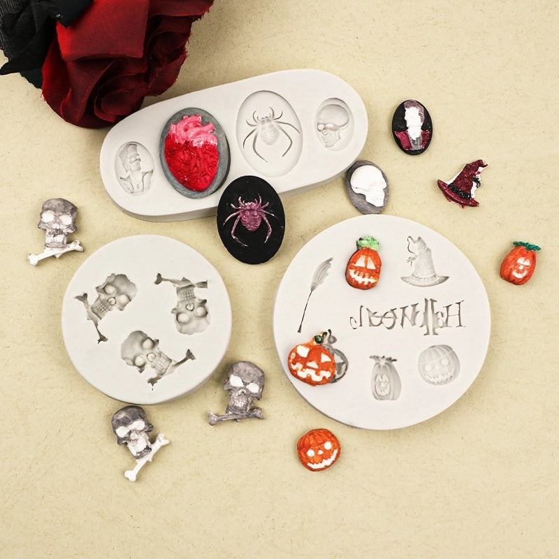 Halloween Silicone Mold for Jewelry Making Casual Vacation Design | Jewelry Craft Supplies