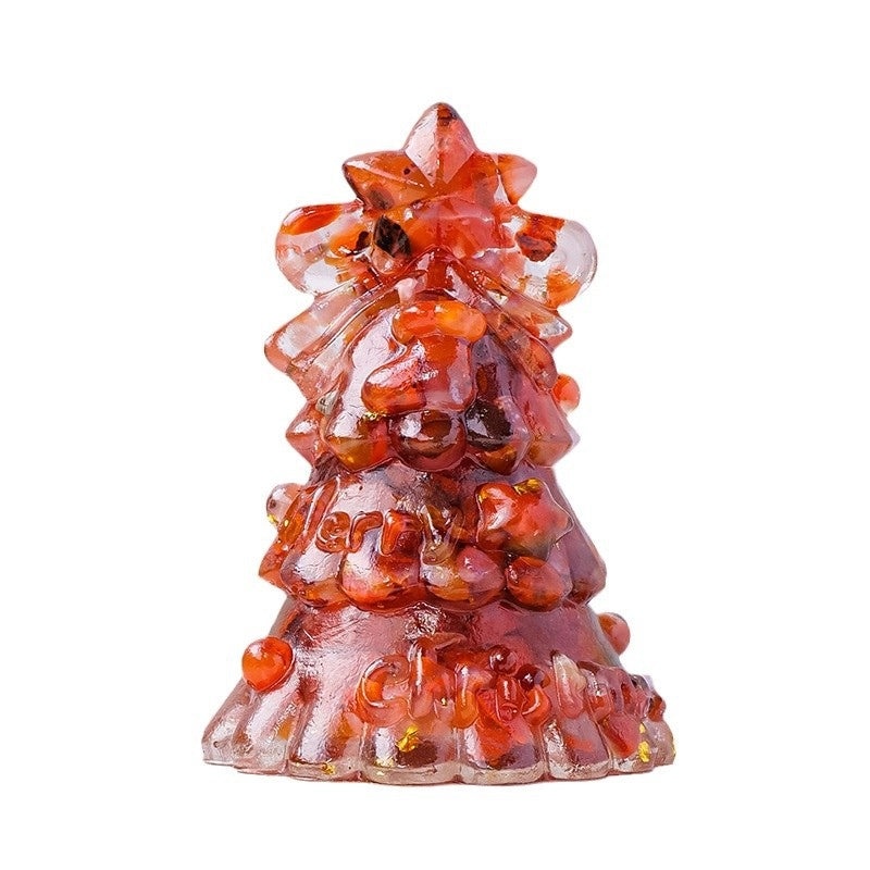 Christmas Resin Crystal Tree Decoration Modern Classic Style for Home and Table|Home Decor