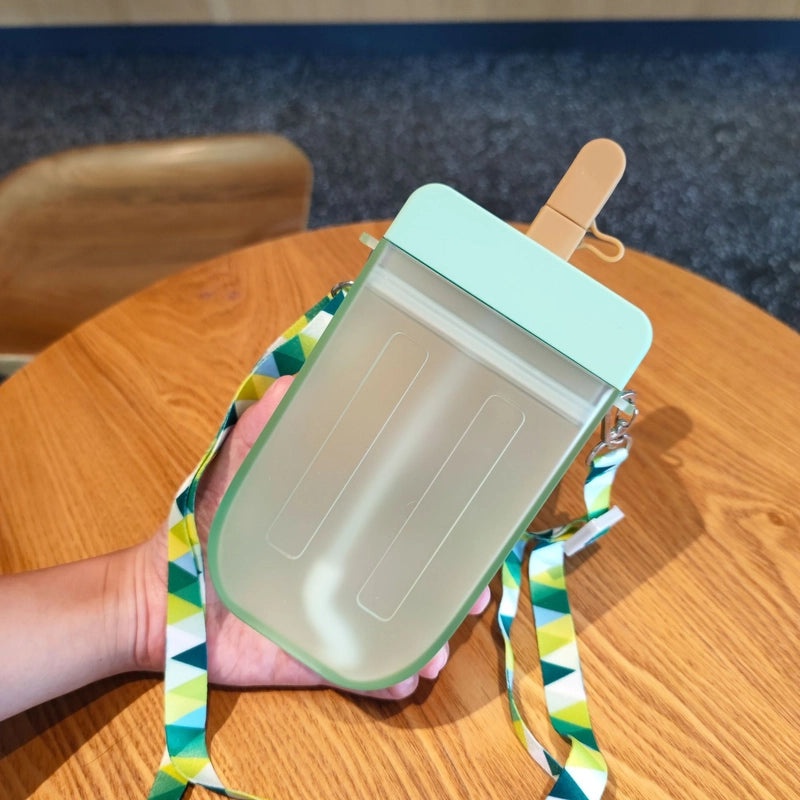 Cute Cartoon Solid Color Silicone Water Bottles for Casual Use|Home & Living Accessories