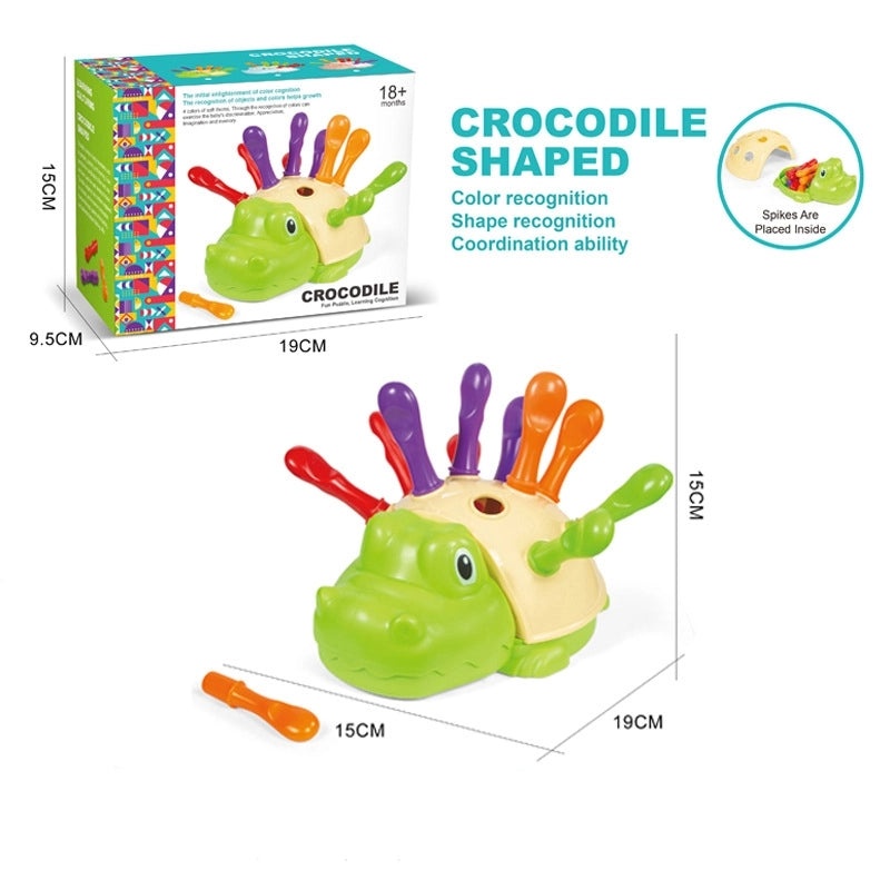 Baby Hedgehog Hand-eye Coordination Puzzle Toy|Early Childhood Educational Toys