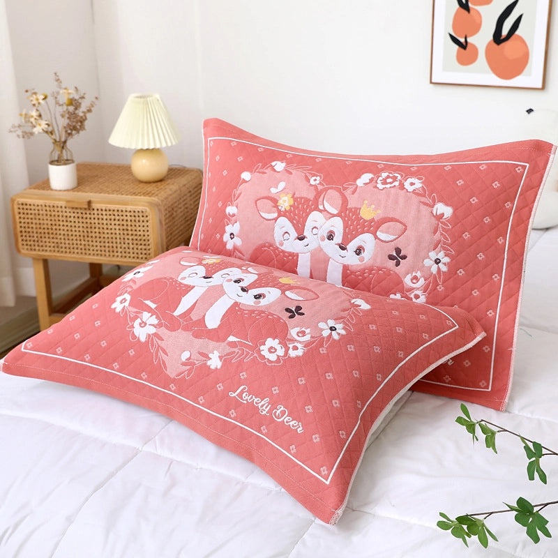 Thickened Gauze Cotton Pillow Towel Breathable Comfortable Dirt-resistant Headband for Adults and Students|Home Textile