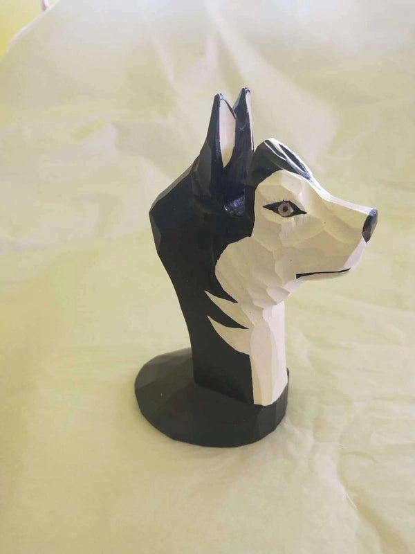 Wood Carving Animal Glasses Frame | Home Decor Crafts