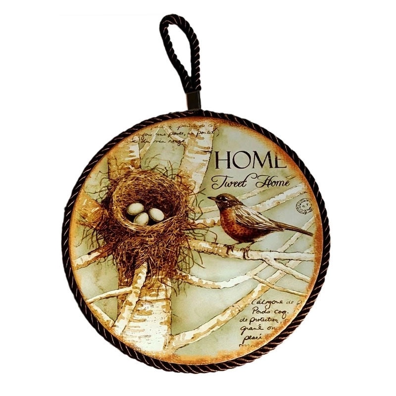 Floral Ceramic Placemat for Casual Vacation Dining 1 Piece|Home & Kitchen Table Linens