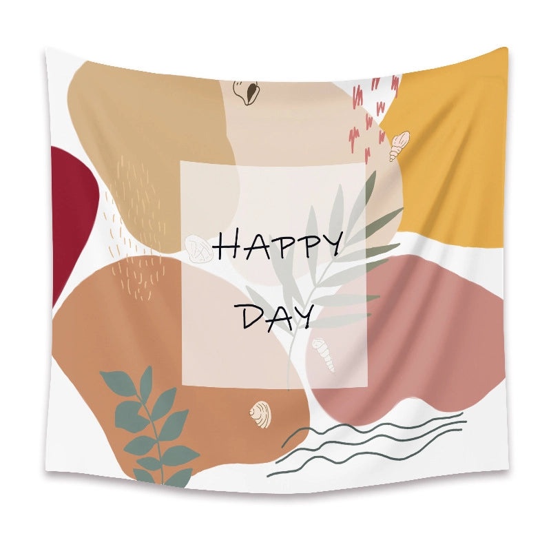 Abstract Floral Portrait Wall Hanging | Home Decor Tapestry