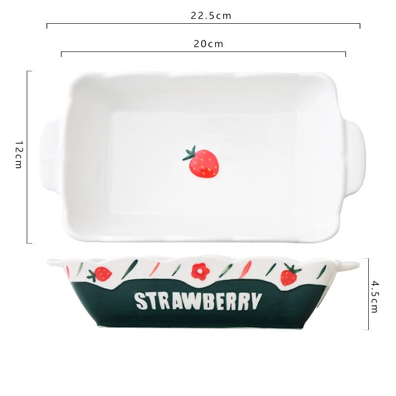 Charming Floral Porcelain Plate Single Piece|Tableware & Dining