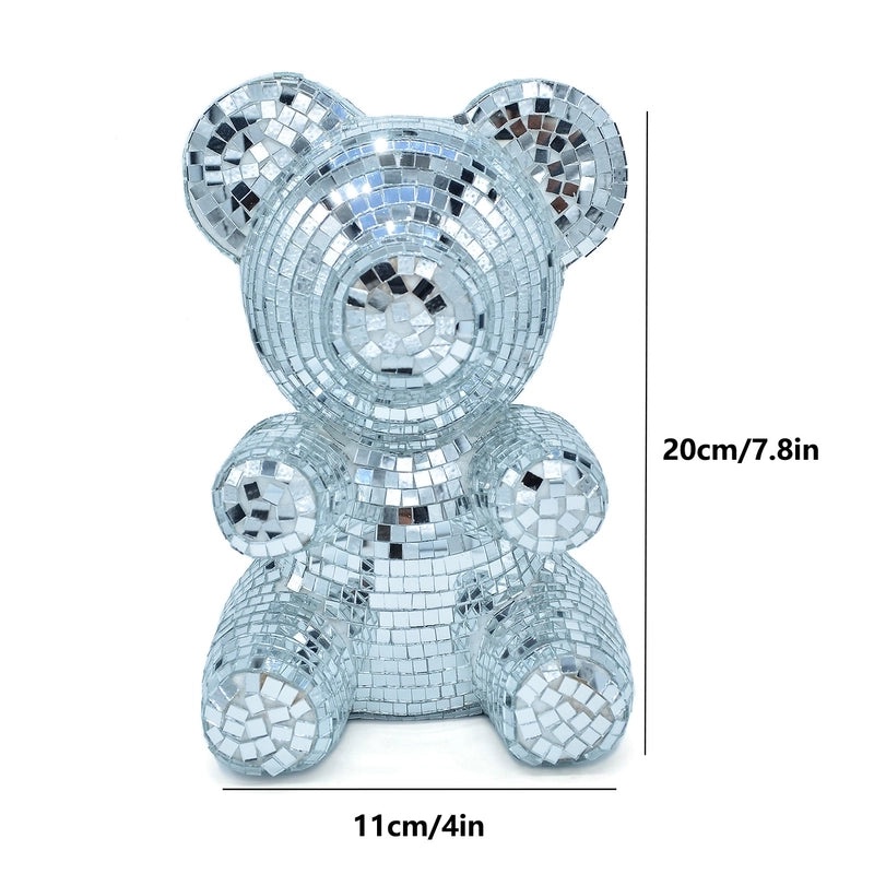Adorable Miniature Glass Bear Ornament|Home Decor & Collectibles