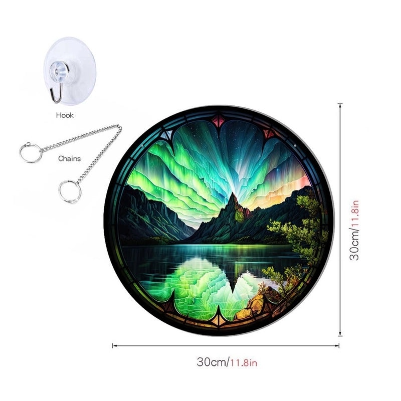 Chinoiserie Inspired Geometric Iron Pendant Wall Art for Vacation Home Decor | Wall Art & Decor