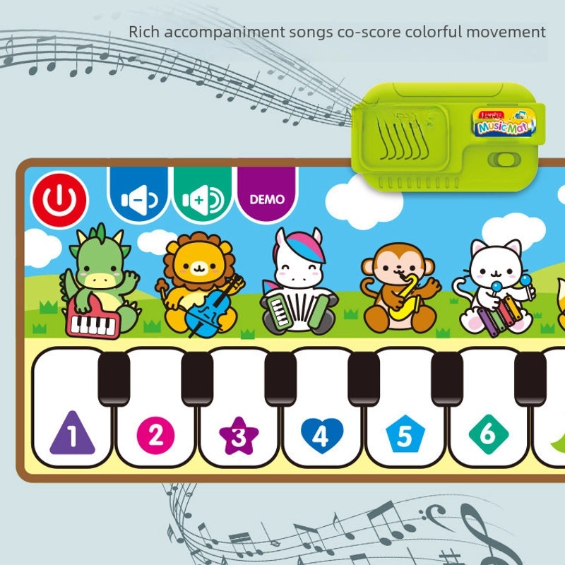Aozheng Electronic Music Playmat for Kids with Multiple Instrument Modes and Pedal | Educational Toys