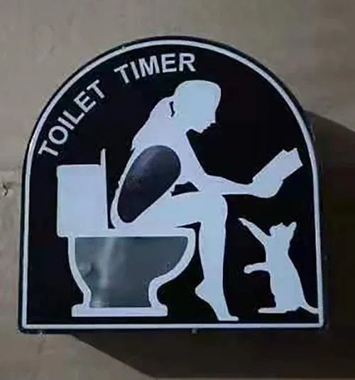 Five-Minute Toilet Timer Stress Relief Toy | Home & Kitchen Gadgets