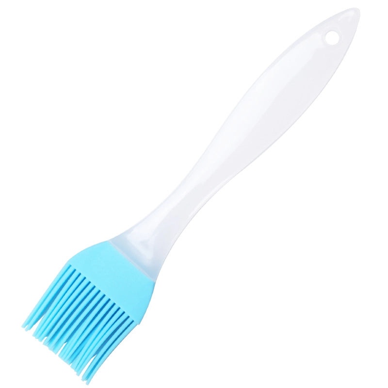 Small Silicone BBQ Oil Brush Non-Lint High Temp Baking Brush with Plastic Handle | Kitchen Tools & Accessories