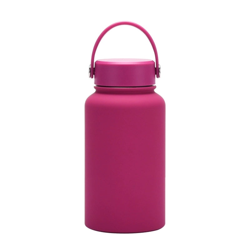 Stainless Steel Water Bottle Single Piece Casual Solid Color | Drinkware & Hydration