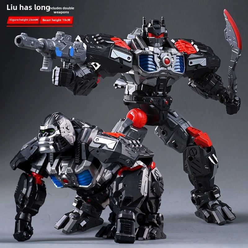 Handcrafted Alloy Robot King Kong Model Educational Toy for Boys Ages 5-12 | Educational Toys & Models