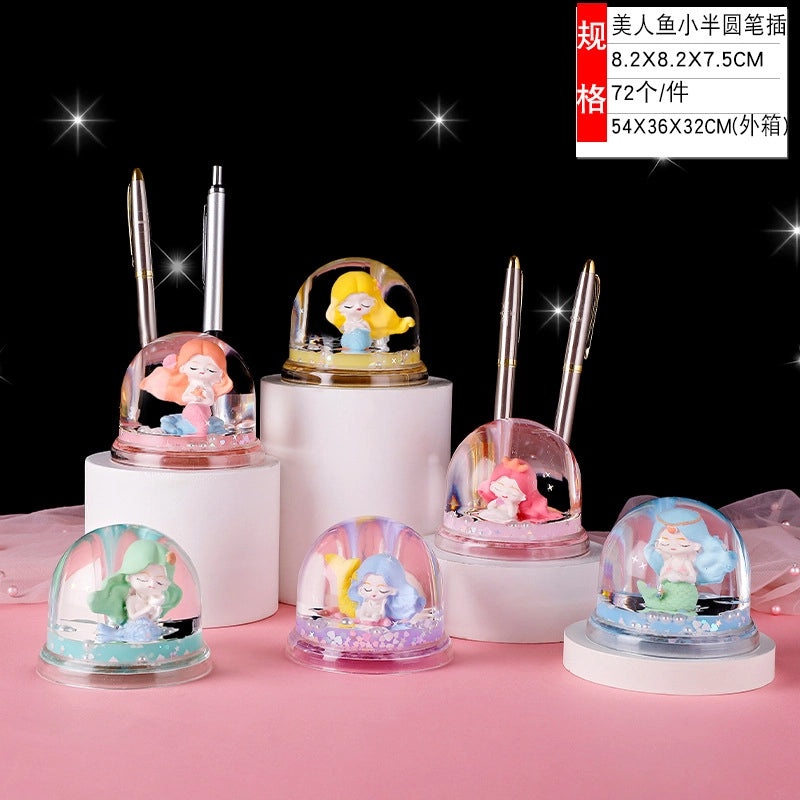 Creative Cartoon Liquid Oil Drop Ornament Transparent Acrylic Pressure Relief Craft|Home Decor Gifts