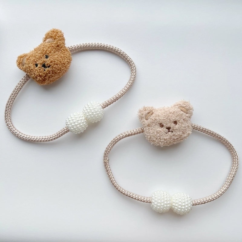 Bear and Flower Polyester Curtain Tieback for Vacation Home | Home Decor Accessories