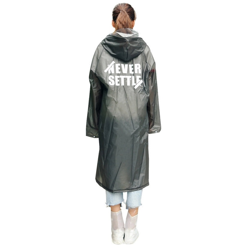 Unisex Korean Style Long Raincoat Windbreaker for Outdoor Cycling Hiking | Outdoor Apparel